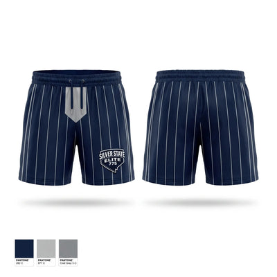 Silver State Elite Athletic Shorts With Pockets - 1