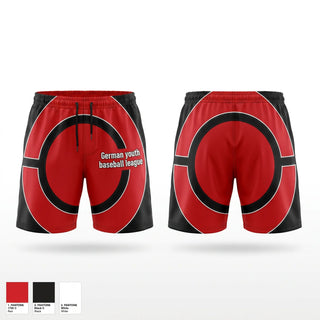 Athletic Shorts With Pockets, German youth baseball league, Baseball, Teamtime, Team time, sublimation, custom sports apparel, team uniforms, spirit wear, spiritwear, sports uniforms, custom shirts, team store, custom team store, fundraiser sports, apparel fundraiser