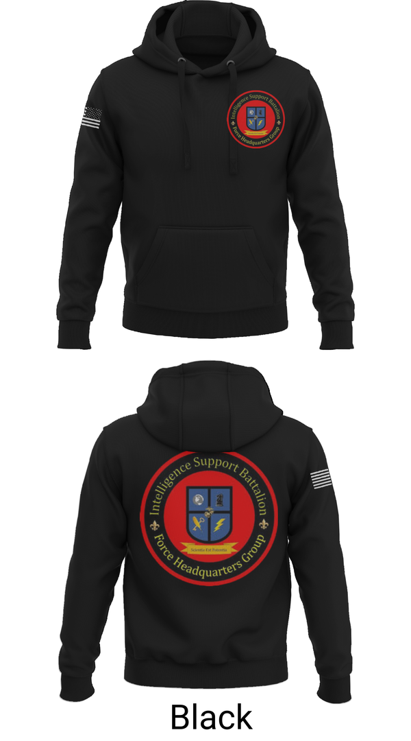 Hoodie, Intelligence Support Battalion, , Teamtime, Team time, sublimation, custom sports apparel, team uniforms, spirit wear, spiritwear, sports uniforms, custom shirts, team store, custom team store, fundraiser sports, apparel fundraiser