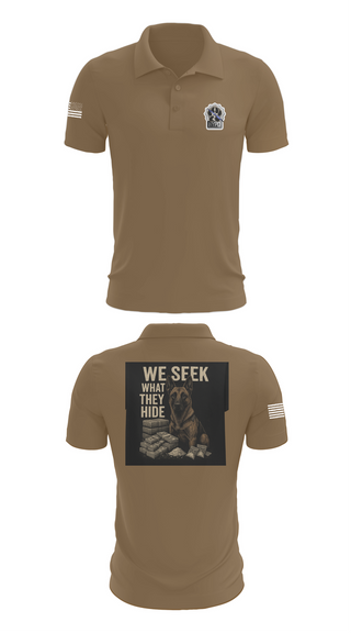 Short Sleeve Performance Polo, Narcotics K9, , Teamtime, Team time, sublimation, custom sports apparel, team uniforms, spirit wear, spiritwear, sports uniforms, custom shirts, team store, custom team store, fundraiser sports, apparel fundraiser