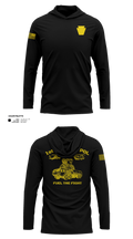 Echo Company 2-104th GSAB Long Sleeve Performance Shirt with hood - 12