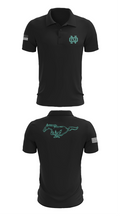 North Oldham Mustangs 77604898 Short Sleeve Performance Polo - 28