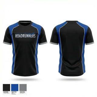 Soft Poly Tee Cotton Like Feel, Corpus Christi Roadrunners, Spirit Store, Teamtime, Team time, sublimation, custom sports apparel, team uniforms, spirit wear, spiritwear, sports uniforms, custom shirts, team store, custom team store, fundraiser sports, apparel fundraiser