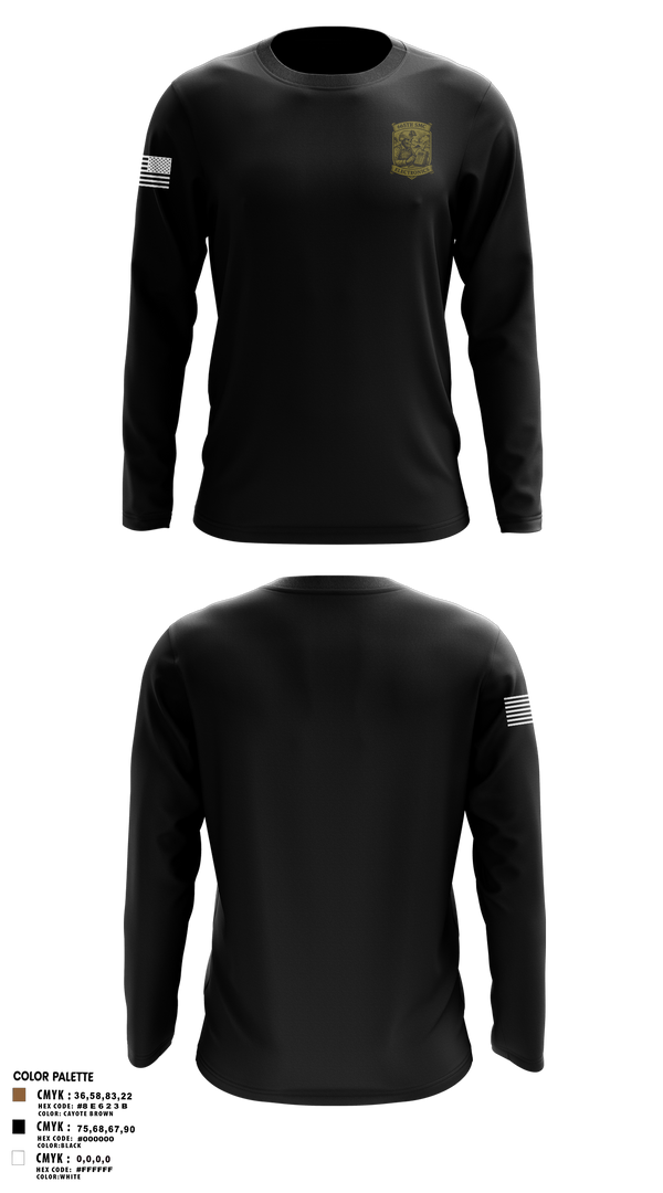 Long Sleeve Performance Shirt, 665th SMC, Army, Teamtime, Team time, sublimation, custom sports apparel, team uniforms, spirit wear, spiritwear, sports uniforms, custom shirts, team store, custom team store, fundraiser sports, apparel fundraiser