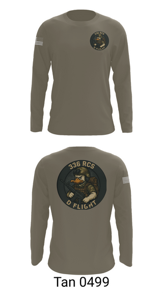 Long Sleeve Performance Shirt, 336 RCS D Flight, , Teamtime, Team time, sublimation, custom sports apparel, team uniforms, spirit wear, spiritwear, sports uniforms, custom shirts, team store, custom team store, fundraiser sports, apparel fundraiser