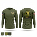 Troop 4 Illinois State Police 37651671 Long Sleeve Performance Shirt - 1