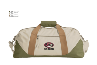 Duffle Bag, Tuttle Tigers, Men's Soccer, Teamtime, Team time, sublimation, custom sports apparel, team uniforms, spirit wear, spiritwear, sports uniforms, custom shirts, team store, custom team store, fundraiser sports, apparel fundraiser