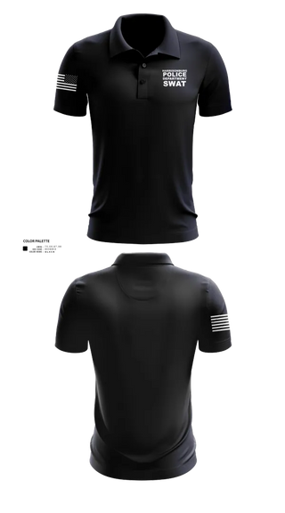 Short Sleeve Performance Polo, Harrisonburg Police Department SWAT, , Teamtime, Team time, sublimation, custom sports apparel, team uniforms, spirit wear, spiritwear, sports uniforms, custom shirts, team store, custom team store, fundraiser sports, apparel fundraiser