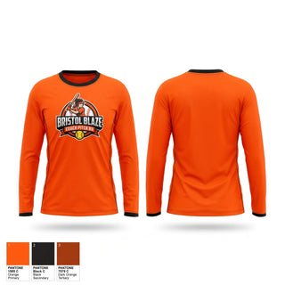 Long Sleeve Performance Shirt, Blaze, Softball, Teamtime, Team time, sublimation, custom sports apparel, team uniforms, spirit wear, spiritwear, sports uniforms, custom shirts, team store, custom team store, fundraiser sports, apparel fundraiser