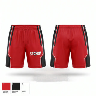 Athletic Shorts With Pockets, Storm, Women's Soccer, Teamtime, Team time, sublimation, custom sports apparel, team uniforms, spirit wear, spiritwear, sports uniforms, custom shirts, team store, custom team store, fundraiser sports, apparel fundraiser