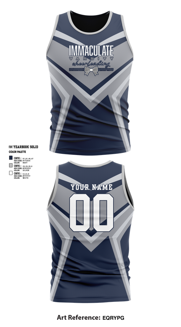 Tank Top, Immaculate Cheer, Cheer, Teamtime, Team time, sublimation, custom sports apparel, team uniforms, spirit wear, spiritwear, sports uniforms, custom shirts, team store, custom team store, fundraiser sports, apparel fundraiser