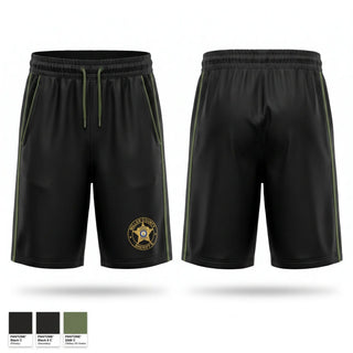 Athletic Shorts With Pockets, Miller county jail, Police, Teamtime, Team time, sublimation, custom sports apparel, team uniforms, spirit wear, spiritwear, sports uniforms, custom shirts, team store, custom team store, fundraiser sports, apparel fundraiser