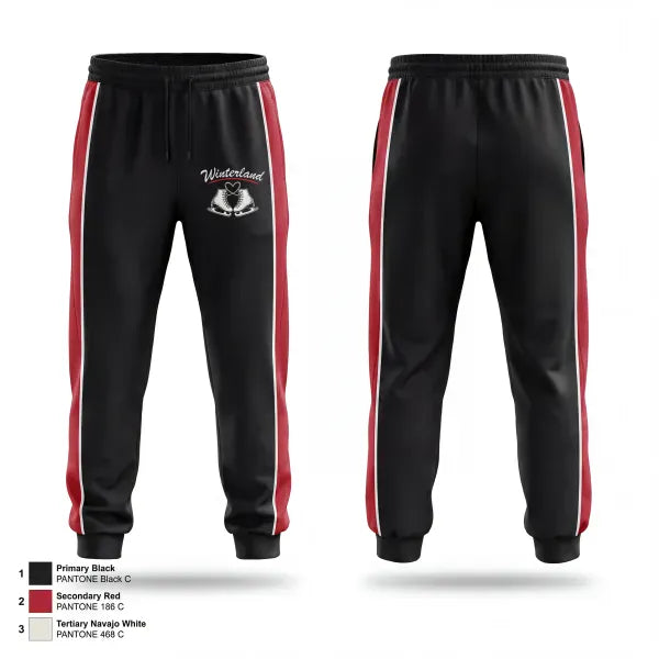 Sweatpants, Winterland Kiss and Cry Crew, Ice Hockey, Teamtime, Team time, sublimation, custom sports apparel, team uniforms, spirit wear, spiritwear, sports uniforms, custom shirts, team store, custom team store, fundraiser sports, apparel fundraiser