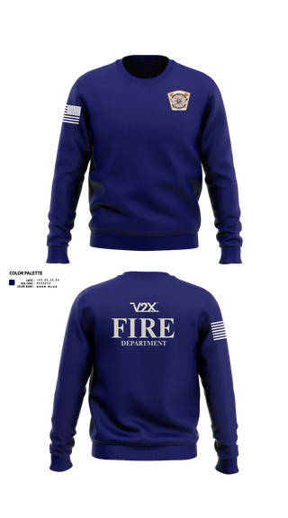 Crew Neck Sweatshirt, Camp Arifjan Fire Department, Fire Department, Teamtime, Team time, sublimation, custom sports apparel, team uniforms, spirit wear, spiritwear, sports uniforms, custom shirts, team store, custom team store, fundraiser sports, apparel fundraiser