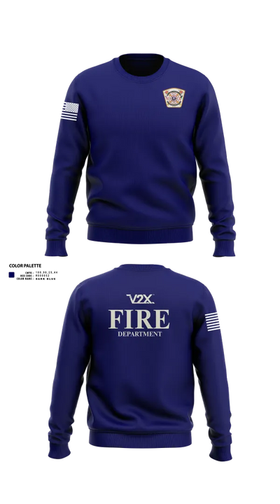 Camp Arifjan Fire Department 82810488 Crew Neck Sweatshirt - 100