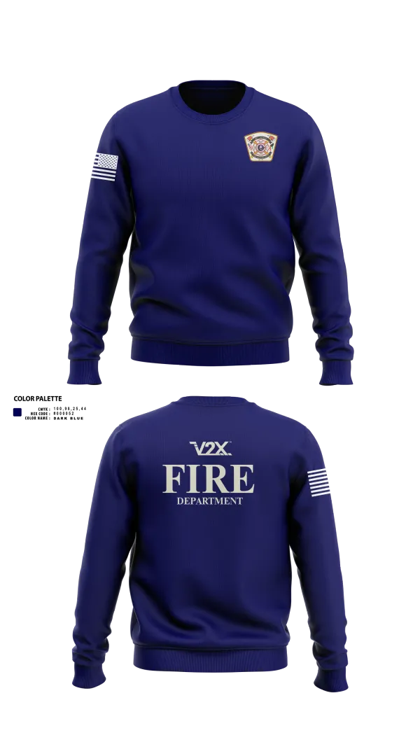 Crew Neck Sweatshirt, Camp Arifjan Fire Department, Fire Department, Teamtime, Team time, sublimation, custom sports apparel, team uniforms, spirit wear, spiritwear, sports uniforms, custom shirts, team store, custom team store, fundraiser sports, apparel fundraiser