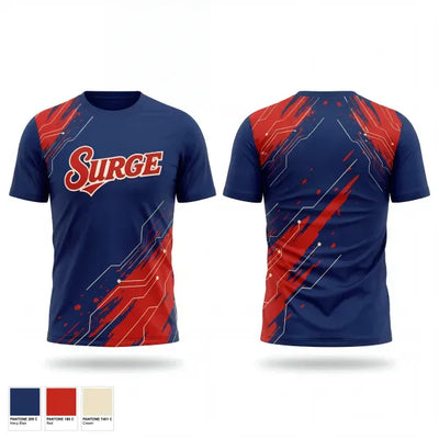 Fountain Valley Pony Baseball 56696094 Short Sleeve Performance Shirt - 1