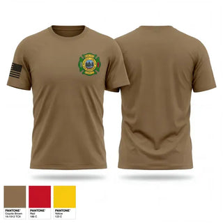 Old School Cotton Feel Shirt, Pine Township Engine Company, Fire Department, Teamtime, Team time, sublimation, custom sports apparel, team uniforms, spirit wear, spiritwear, sports uniforms, custom shirts, team store, custom team store, fundraiser sports, apparel fundraiser