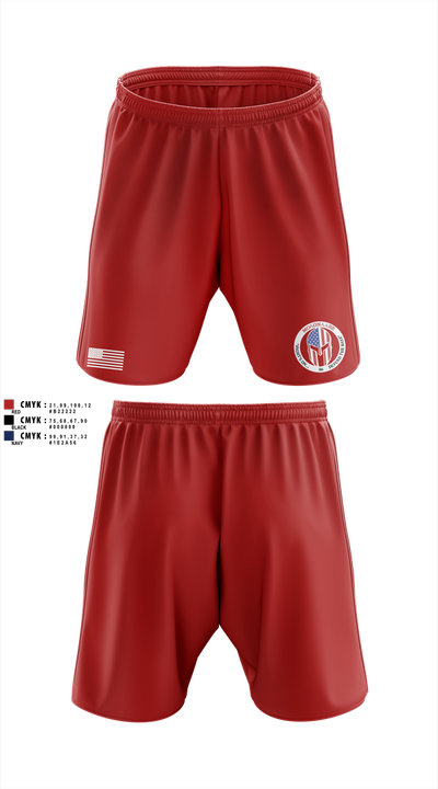 86 Security Forces Squadron 48764962 Athletic Shorts With Pockets - 2