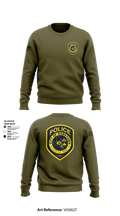 Robstown police department 66460807 Crew Neck Sweatshirt - 2