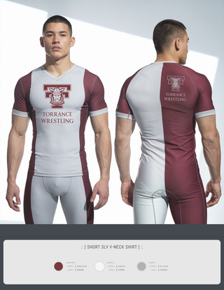 Womens Short Sleeve Vneck Shirt, Torrance Wrestling, Wrestling, Teamtime, Team time, sublimation, custom sports apparel, team uniforms, spirit wear, spiritwear, sports uniforms, custom shirts, team store, custom team store, fundraiser sports, apparel fundraiser