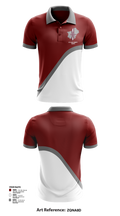 St Clair County Saints 85784115 Short Sleeve Performance Polo - 2