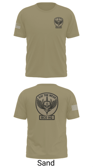 Short Sleeve Performance Shirt, 112th Signal Battalion Bravo Company, , Teamtime, Team time, sublimation, custom sports apparel, team uniforms, spirit wear, spiritwear, sports uniforms, custom shirts, team store, custom team store, fundraiser sports, apparel fundraiser