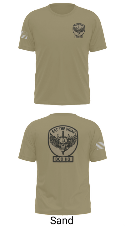 112th Signal Battalion Bravo Company 17211298 Short Sleeve Performance Shirt - 96