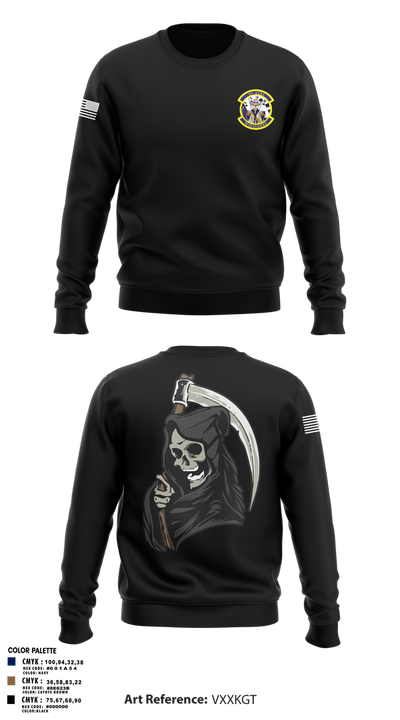 89th ATKS 4594121 Crew Neck Sweatshirt - 3