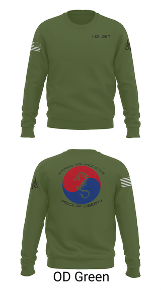 Crew Neck Sweatshirt, CNFK DET CHINHAE, Navy, Teamtime, Team time, sublimation, custom sports apparel, team uniforms, spirit wear, spiritwear, sports uniforms, custom shirts, team store, custom team store, fundraiser sports, apparel fundraiser