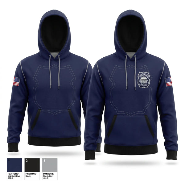 Hoodie, Struthers Police Department, Police, Teamtime, Team time, sublimation, custom sports apparel, team uniforms, spirit wear, spiritwear, sports uniforms, custom shirts, team store, custom team store, fundraiser sports, apparel fundraiser