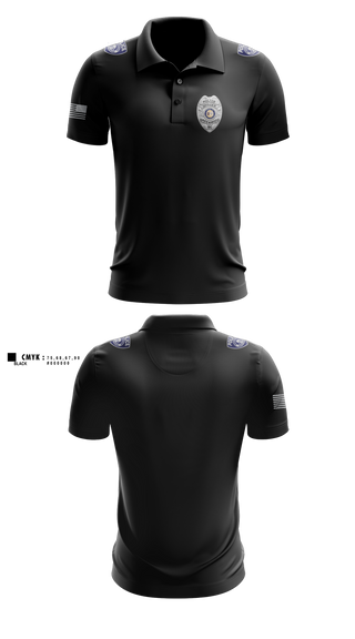 Short Sleeve Performance Polo, GREENWOOD POLICE DEPARTMENT, Police, Teamtime, Team time, sublimation, custom sports apparel, team uniforms, spirit wear, spiritwear, sports uniforms, custom shirts, team store, custom team store, fundraiser sports, apparel fundraiser
