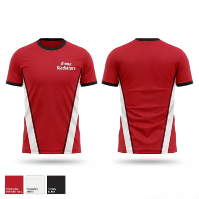 Roma Gladiators 40628325 Short Sleeve Performance Shirt - 1