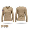 Nys Ems Task Force 49031371 Women's Long Sleeve V-neck Shirt - 1