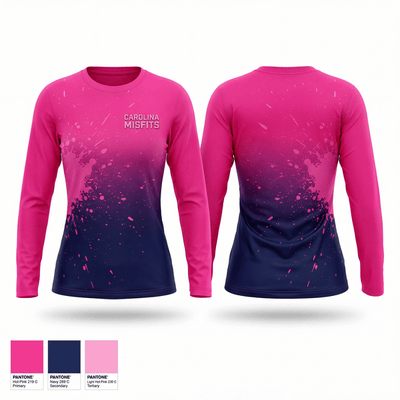 Carolina Misfits 61387241 Long Sleeve Performance Shirt 1