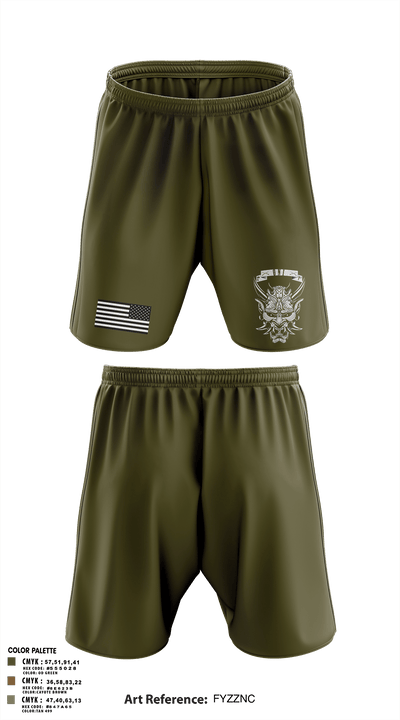 2ND PLATOON ONI 37360870 Athletic Shorts With Pockets - 1
