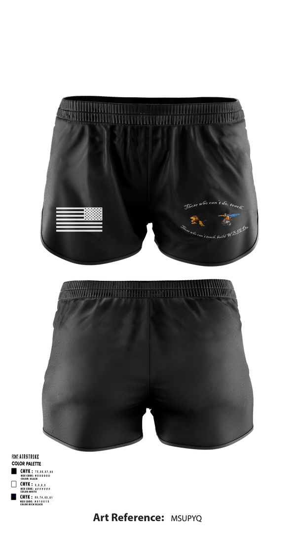 Ranger Panties, AOB-S, Army, Teamtime, Team time, sublimation, custom sports apparel, team uniforms, spirit wear, spiritwear, sports uniforms, custom shirts, team store, custom team store, fundraiser sports, apparel fundraiser