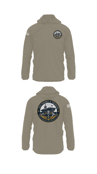 Windbreaker, CVN75 Media, Navy, Teamtime, Team time, sublimation, custom sports apparel, team uniforms, spirit wear, spiritwear, sports uniforms, custom shirts, team store, custom team store, fundraiser sports, apparel fundraiser