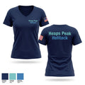 Heaps Peak Helitack Women's Short Sleeve V-neck Shirt - 1