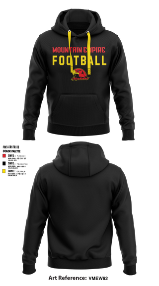 Hoodie, Mountain Empire High School Football, , Teamtime, Team time, sublimation, custom sports apparel, team uniforms, spirit wear, spiritwear, sports uniforms, custom shirts, team store, custom team store, fundraiser sports, apparel fundraiser