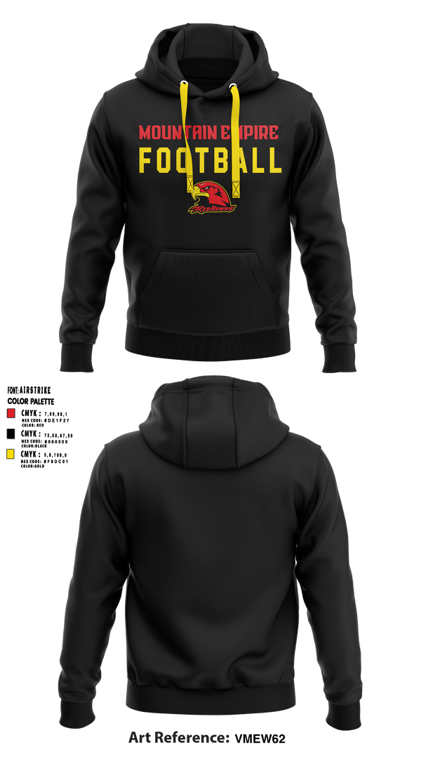 Hoodie, Mountain Empire High School Football, , Teamtime, Team time, sublimation, custom sports apparel, team uniforms, spirit wear, spiritwear, sports uniforms, custom shirts, team store, custom team store, fundraiser sports, apparel fundraiser
