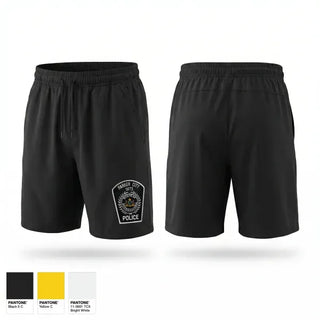 Athletic Shorts With Pockets, City of Parker Police Department, Police, Teamtime, Team time, sublimation, custom sports apparel, team uniforms, spirit wear, spiritwear, sports uniforms, custom shirts, team store, custom team store, fundraiser sports, apparel fundraiser