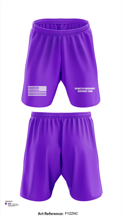 Palmetto Emergency Response Team 30218483 Athletic Shorts With Pockets - 102