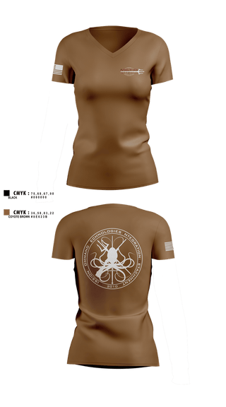 Womens Short Sleeve Vneck Shirt, MCTID, Army, Teamtime, Team time, sublimation, custom sports apparel, team uniforms, spirit wear, spiritwear, sports uniforms, custom shirts, team store, custom team store, fundraiser sports, apparel fundraiser