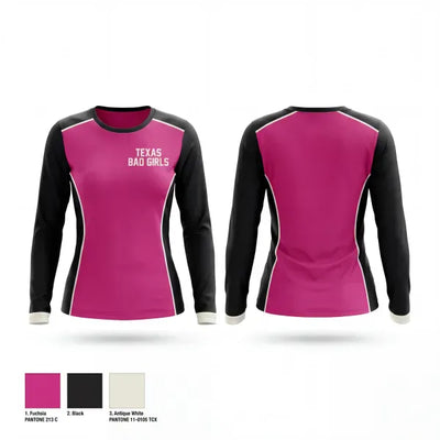 Texas Bad Girls 29021552 Long Sleeve Performance Shirt 1