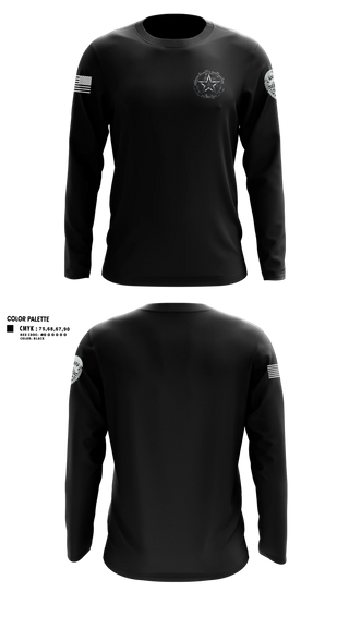 Long Sleeve Performance Shirt, Lonestar Security and Investigations, LLC, Police, Teamtime, Team time, sublimation, custom sports apparel, team uniforms, spirit wear, spiritwear, sports uniforms, custom shirts, team store, custom team store, fundraiser sports, apparel fundraiser