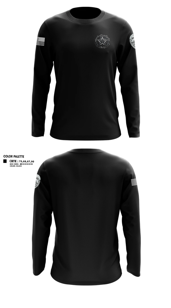 Long Sleeve Performance Shirt, Lonestar Security and Investigations, LLC, Police, Teamtime, Team time, sublimation, custom sports apparel, team uniforms, spirit wear, spiritwear, sports uniforms, custom shirts, team store, custom team store, fundraiser sports, apparel fundraiser