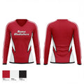 Roma Gladiators 40628325 Women's Long Sleeve V-neck Shirt - 1