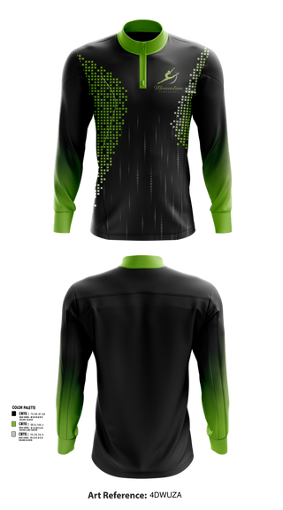 Quarter Zip Jacket, Momentum Gymnastics, Spirit Store, Teamtime, Team time, sublimation, custom sports apparel, team uniforms, spirit wear, spiritwear, sports uniforms, custom shirts, team store, custom team store, fundraiser sports, apparel fundraiser