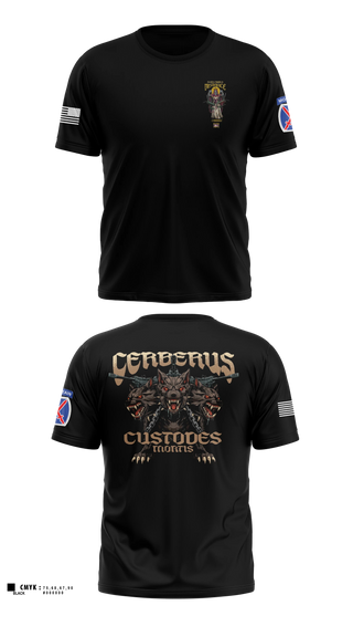 Short Sleeve Performance Shirt, Cerberus Platoon C 3-6, Army, Teamtime, Team time, sublimation, custom sports apparel, team uniforms, spirit wear, spiritwear, sports uniforms, custom shirts, team store, custom team store, fundraiser sports, apparel fundraiser